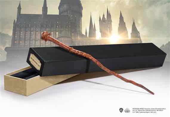 Animales fantasticos los secretos de dumbledore varita magica jacob kowalski noble collection