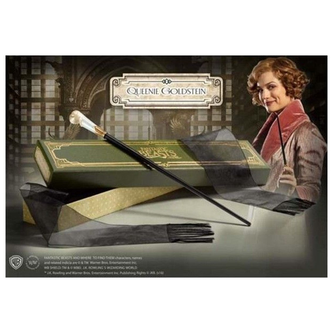 Replica the noble collection animales fantasticos y donde encontrarlos varita newt scamander