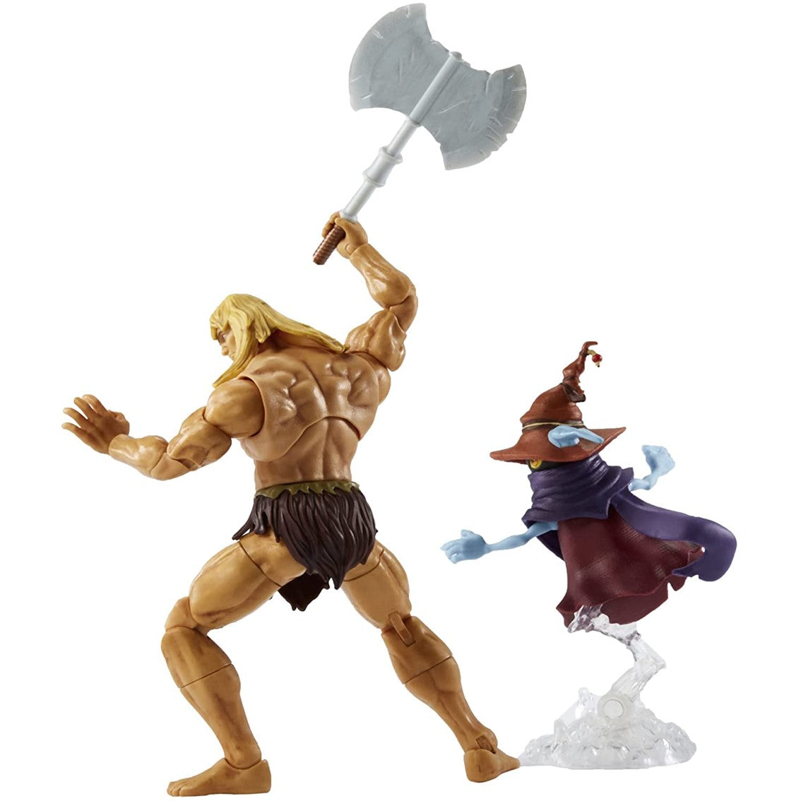 Figura mattel masters of the universe revelation he man savage deluxe