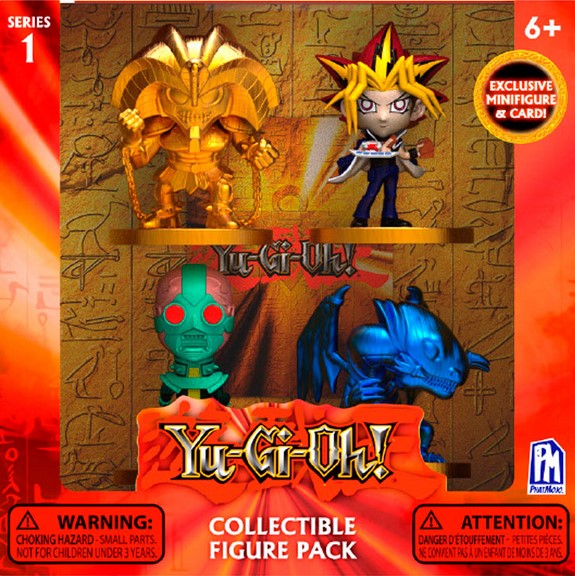 Figuras yu gi oh pack 4 Frikytopia