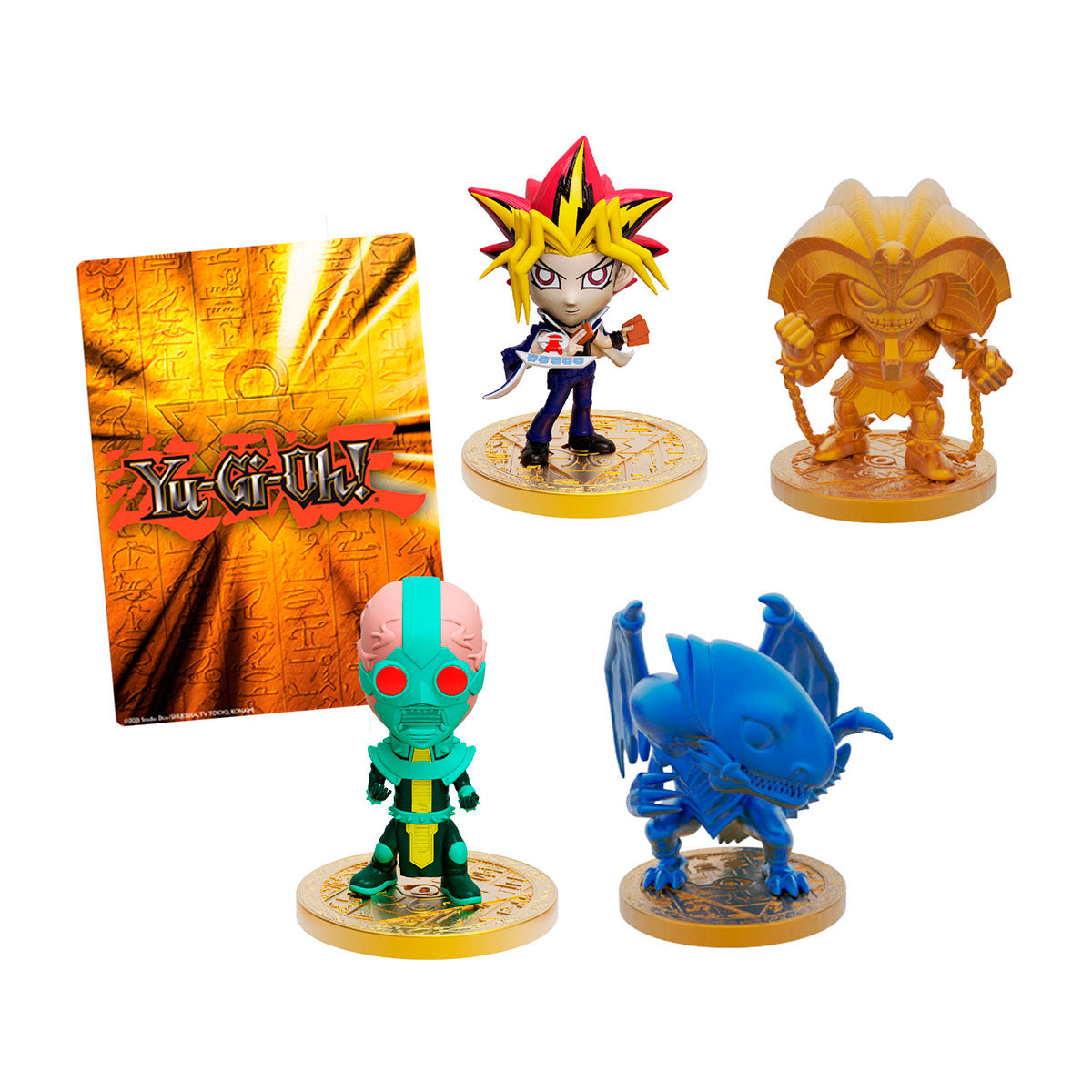 Figuras yu gi oh pack 4