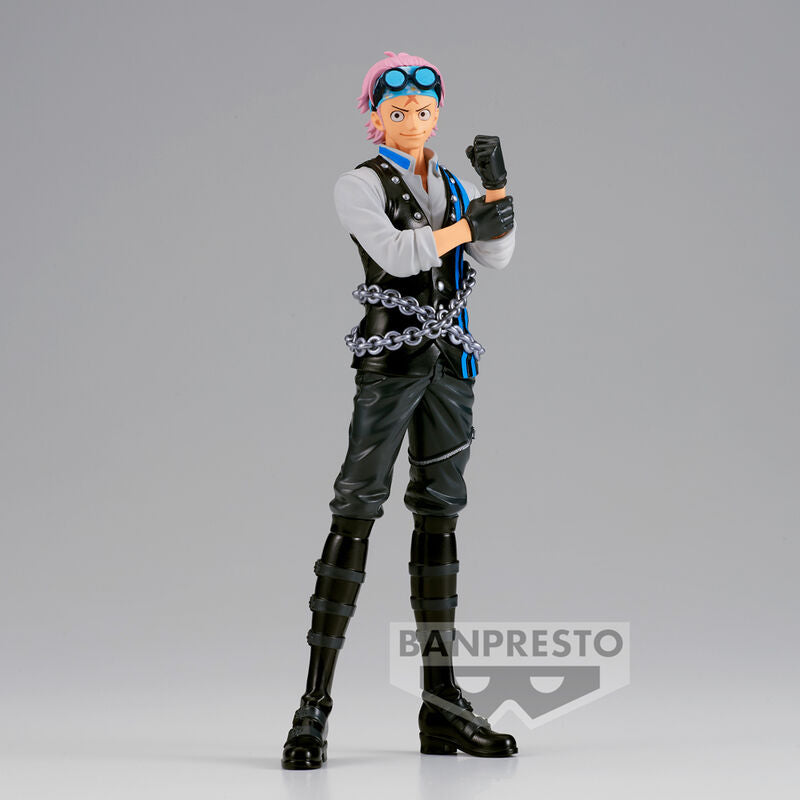 Figura banpresto one piece film red dxf the grandline series koby 17cm