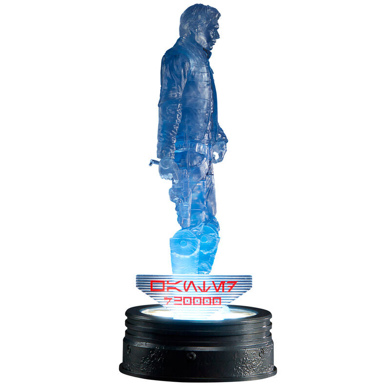 Figura hasbro star wars the black series holocomm collection han solo