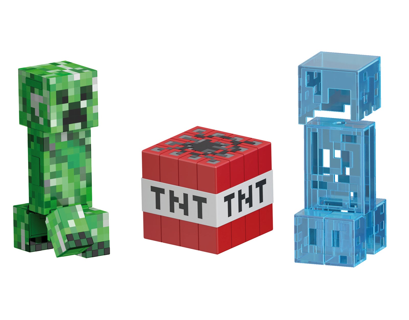 Figura mattel minecraft diamond level creeper Frikytopia