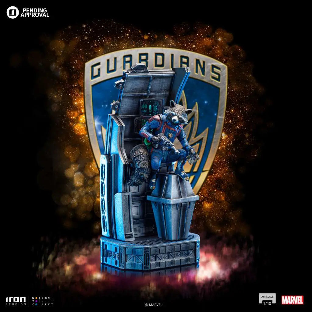 GOTG 3 ROCKET RACOON 1/10 STATUE Frikytopia