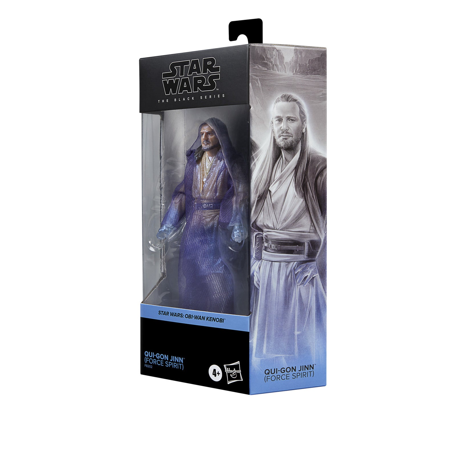 Star Wars Obi Wan Kenobi Black Series Figura Qui Gon Jinn Force Spirit