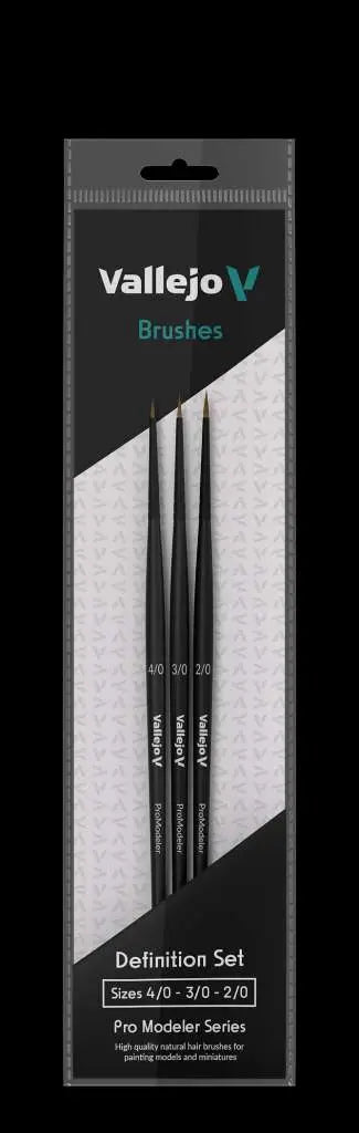 BRUSH PRO DEFINITION NATURAL SET B01990 Frikytopia