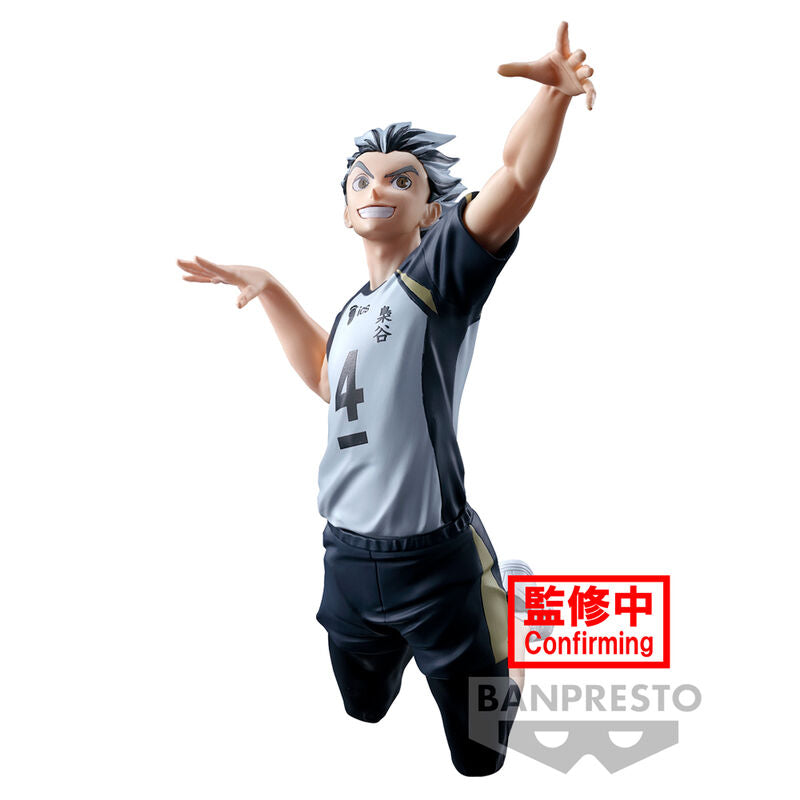 Figura banpresto haikyu posing figure kotaro bokuto 16cm