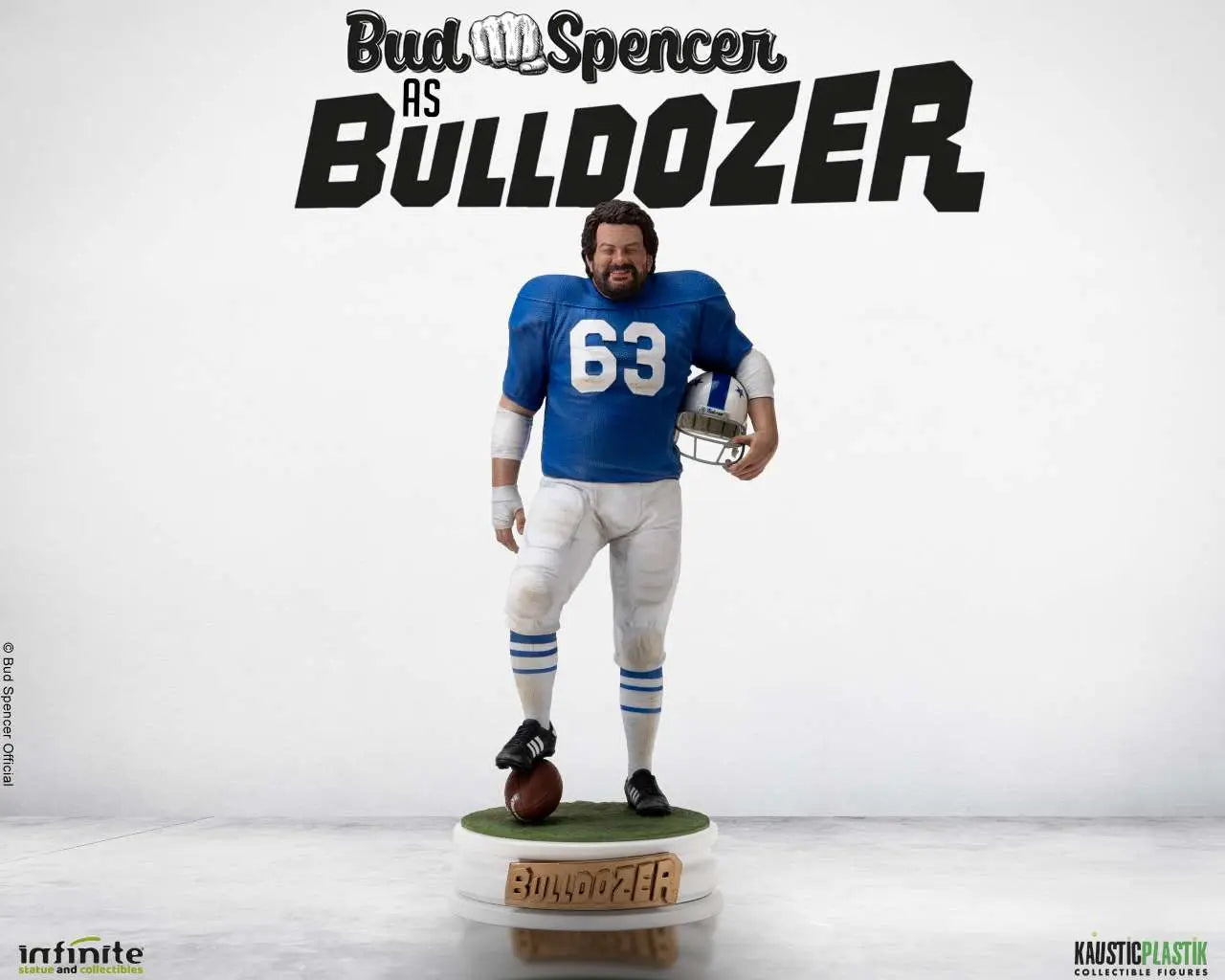 BUD SPENCER AS BULLDOZER RESIN STATUE Frikytopia