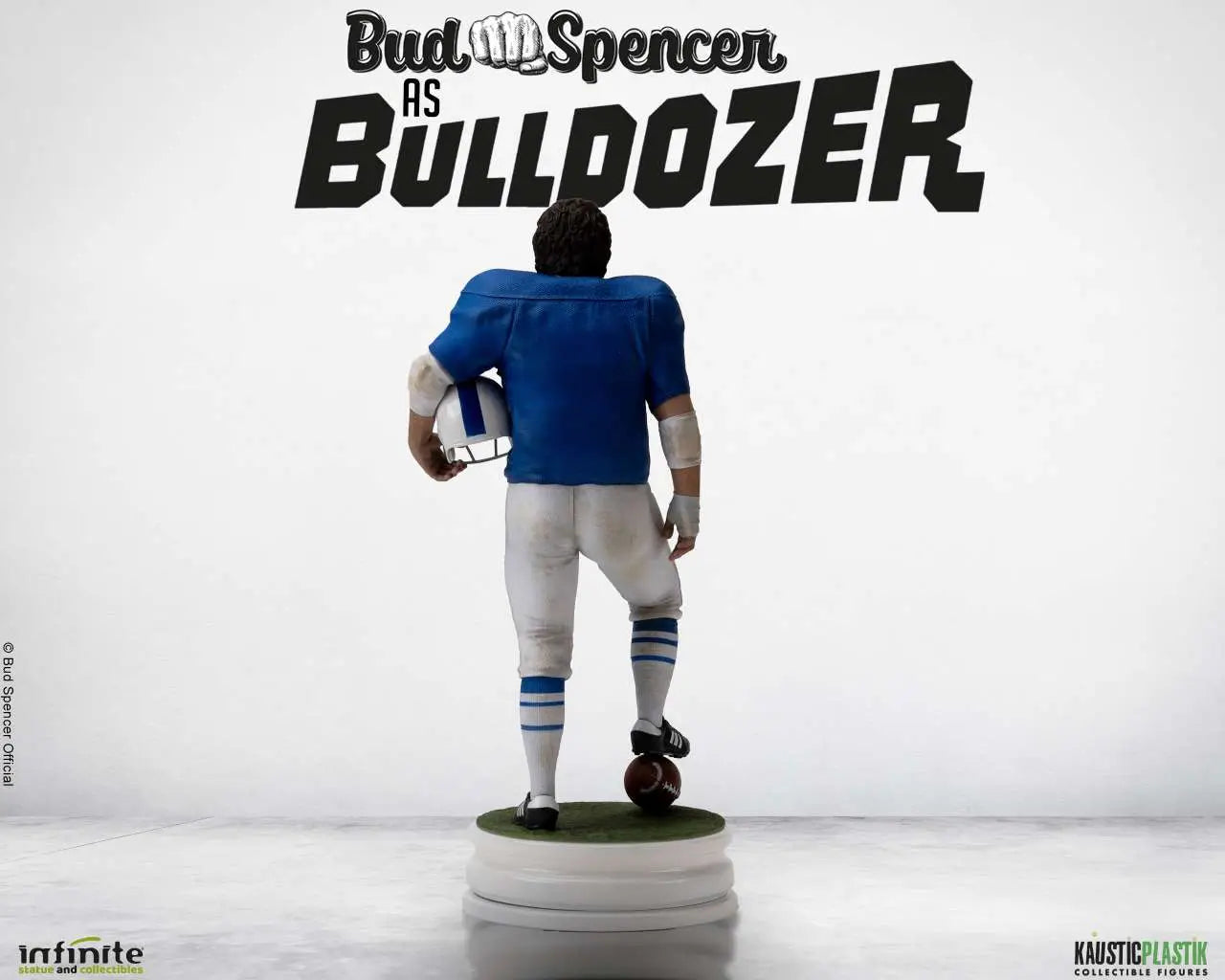 BUD SPENCER AS BULLDOZER RESIN STATUE