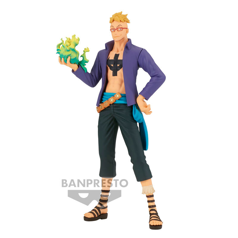 Figura banpresto one piece dxf the grandline men wanokuni vol 21 marco Frikytopia