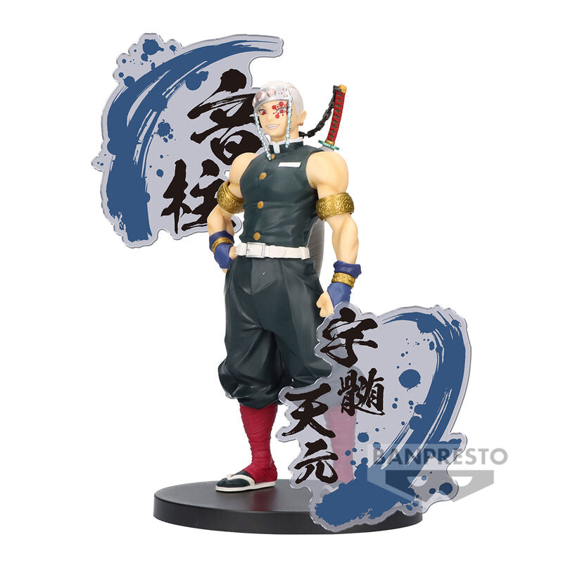 Figura banpresto demon slayer kimetsu no yaiba ex tengen uzui 18cm