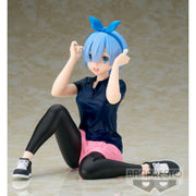 Figura banpresto re zero starting life in another world relax time rem