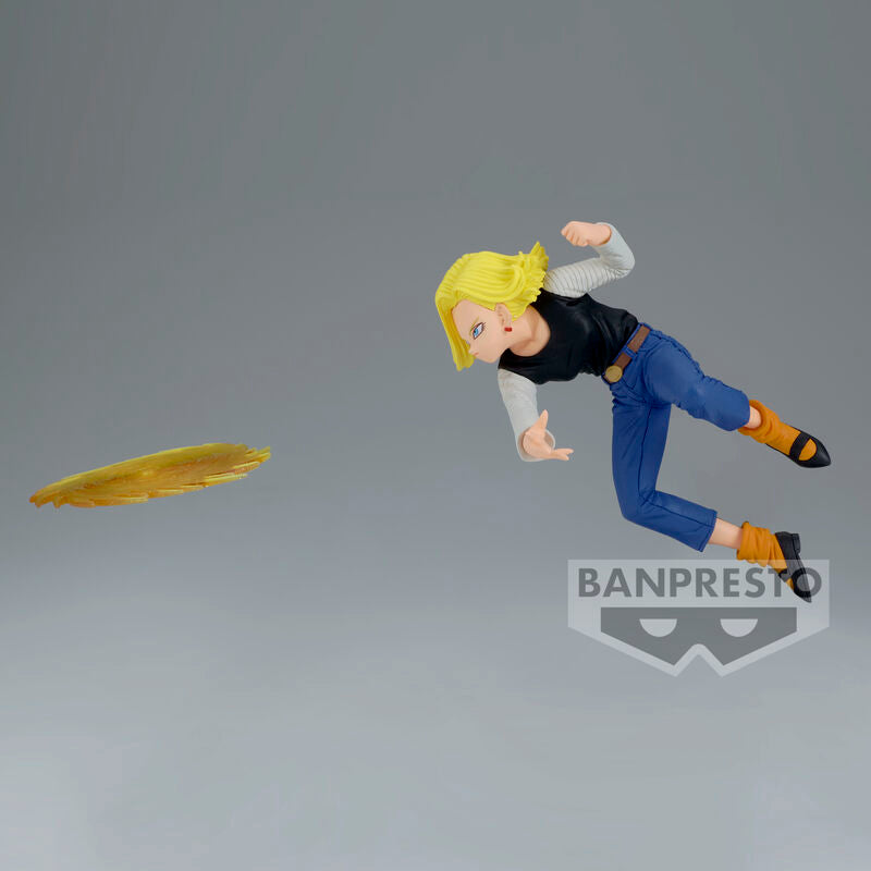 Figura banpresto dragon ball z gxmateria android 18 13cm
