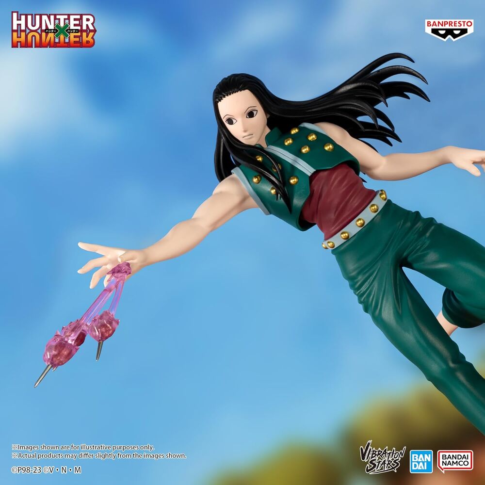 Figura banpresto hunter x hunter vibration stars yellmi 17cm
