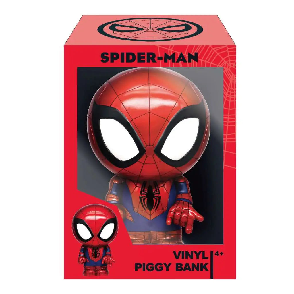 SPIDER-MAN PVC BANK DELUXE Caja SET Frikytopia
