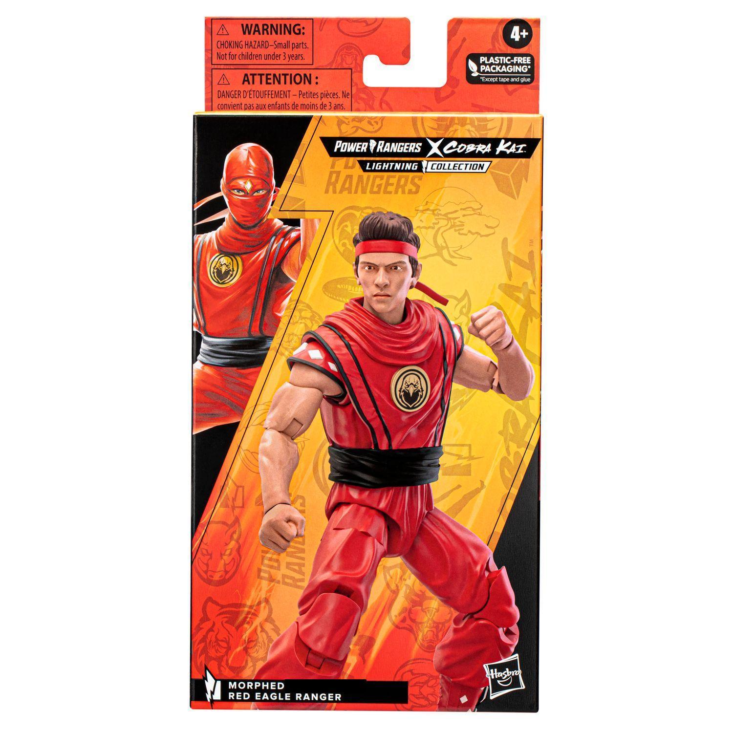 Figura hasbro power rangers x cobra kai lightning collection miguel diaz