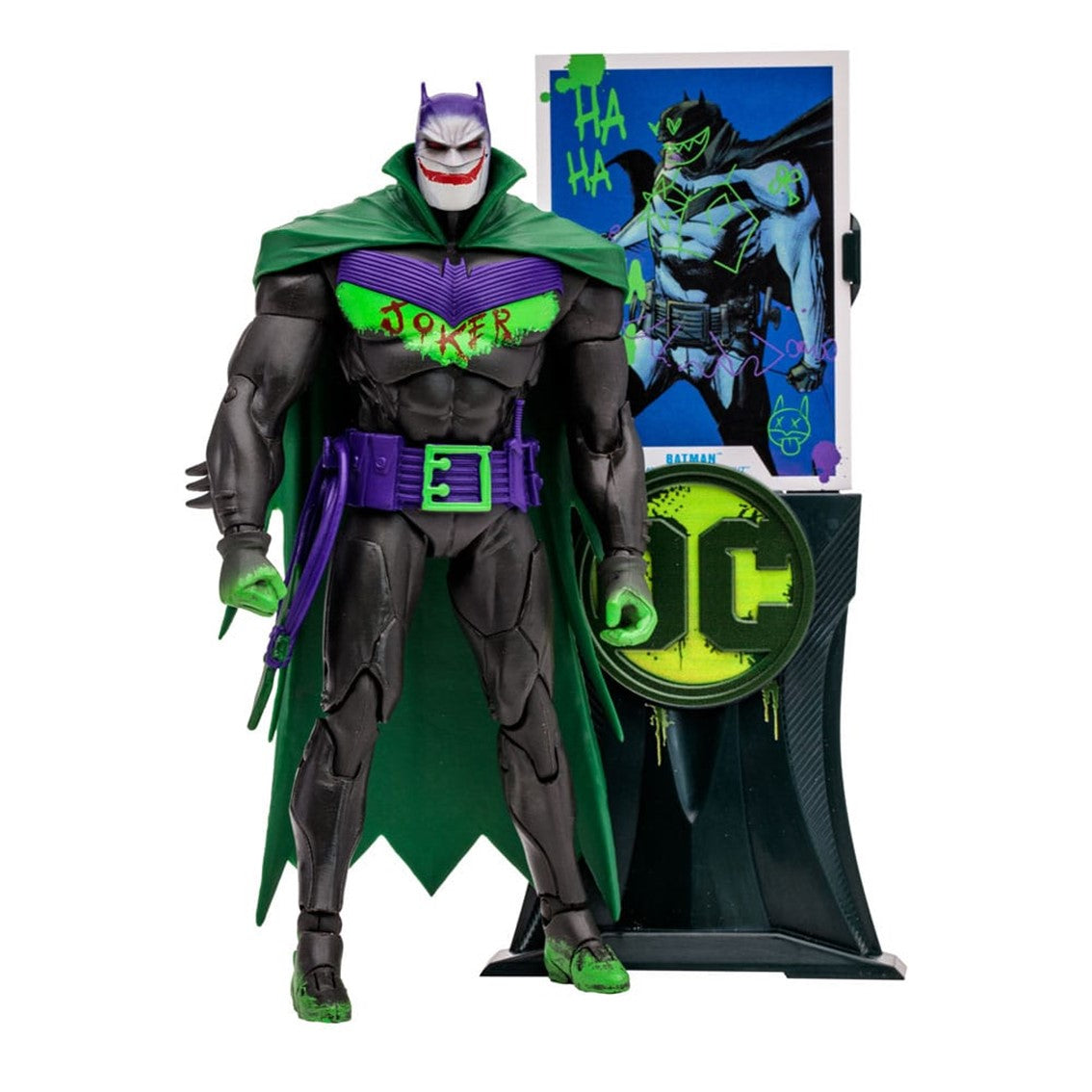 Figura mcfarlane toys dc multiverse 7in batman white knight