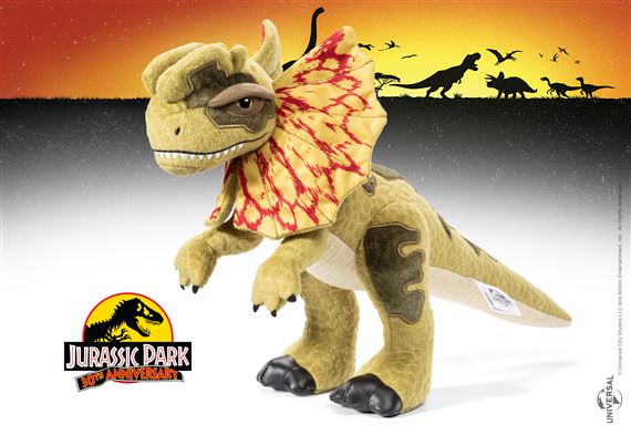 Jurassic Park Peluche Dilophoasaurus Rex 25 cm