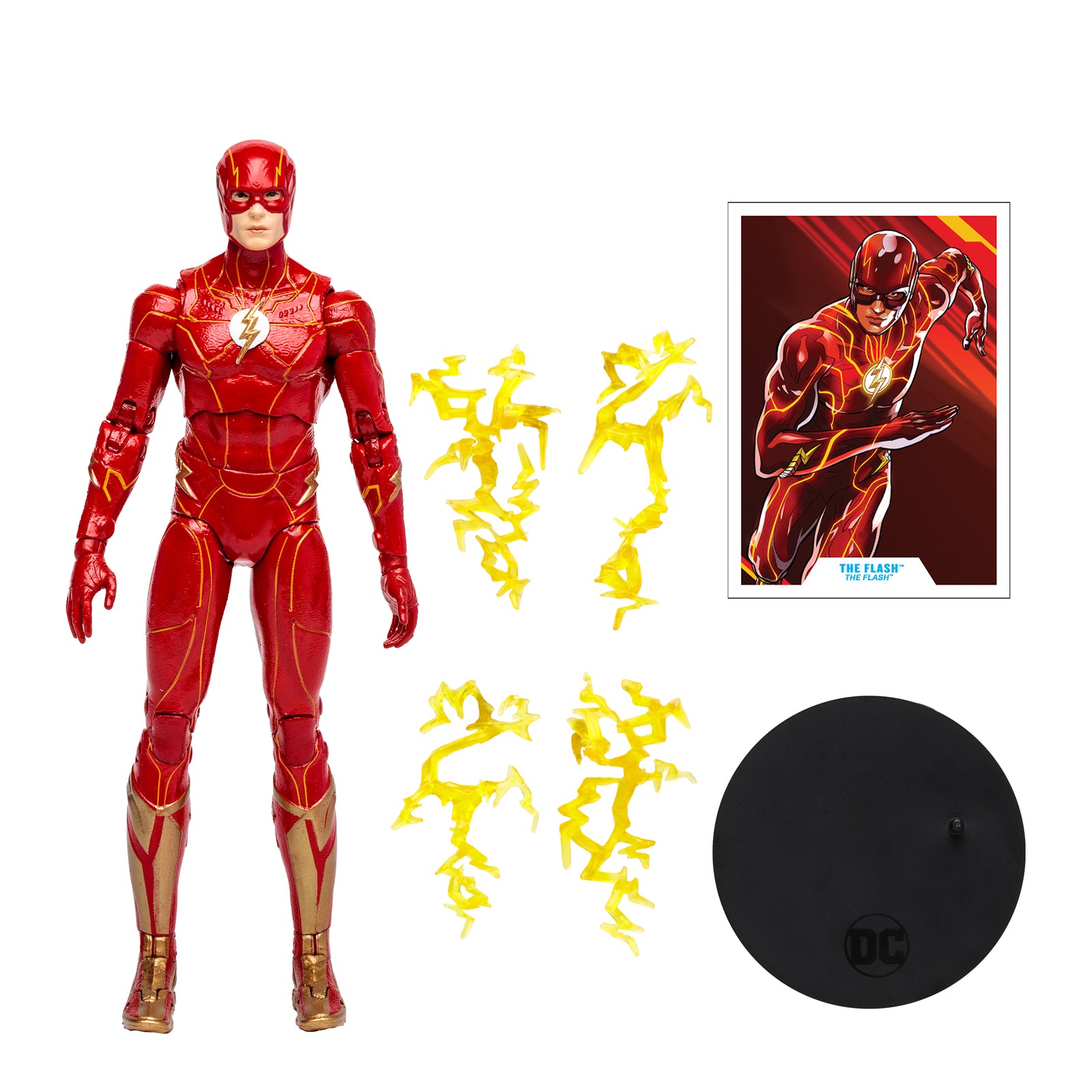 Figura mcfarlane toys dc multiverse the flash flash
