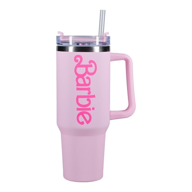 Vaso pajita barbie termo 1200ml