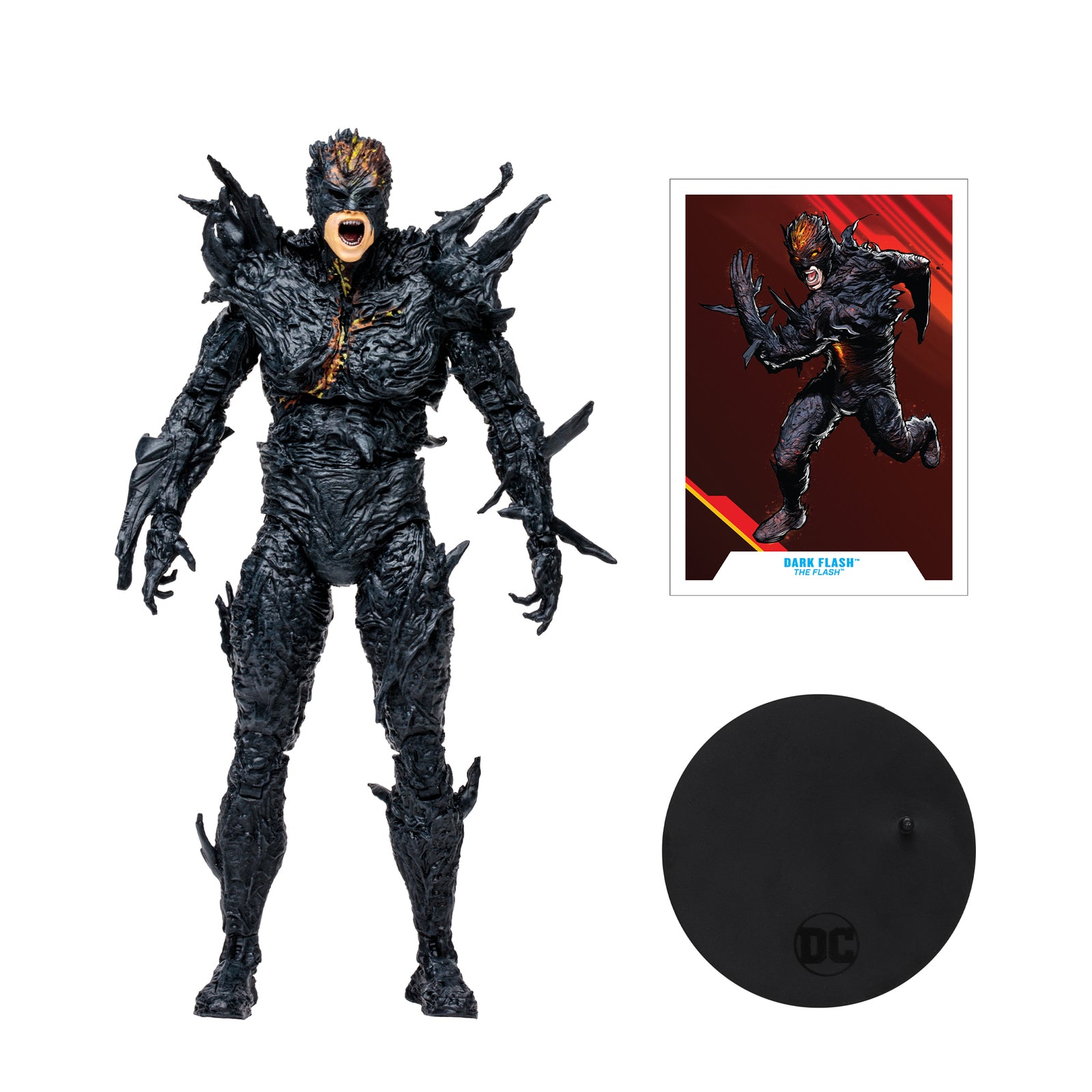 Figura mcfarlane toys dc multiverse the flash dark flash
