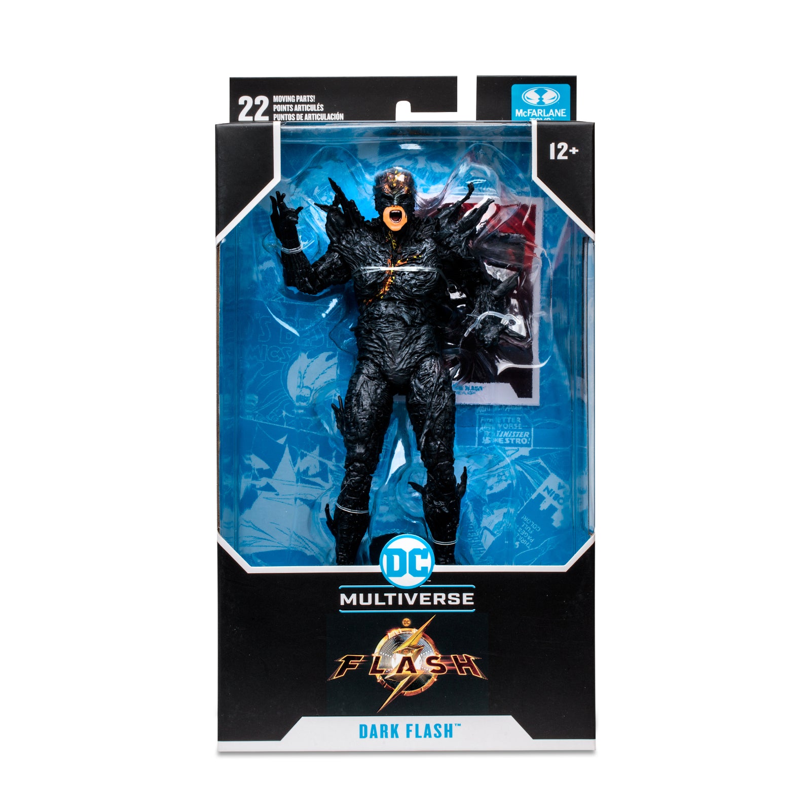 Figura mcfarlane toys dc multiverse the flash dark flash