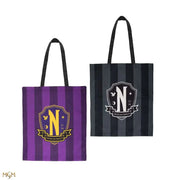 WEDNESDAY NEVERMORE ACADEMY TOTE Bolsa