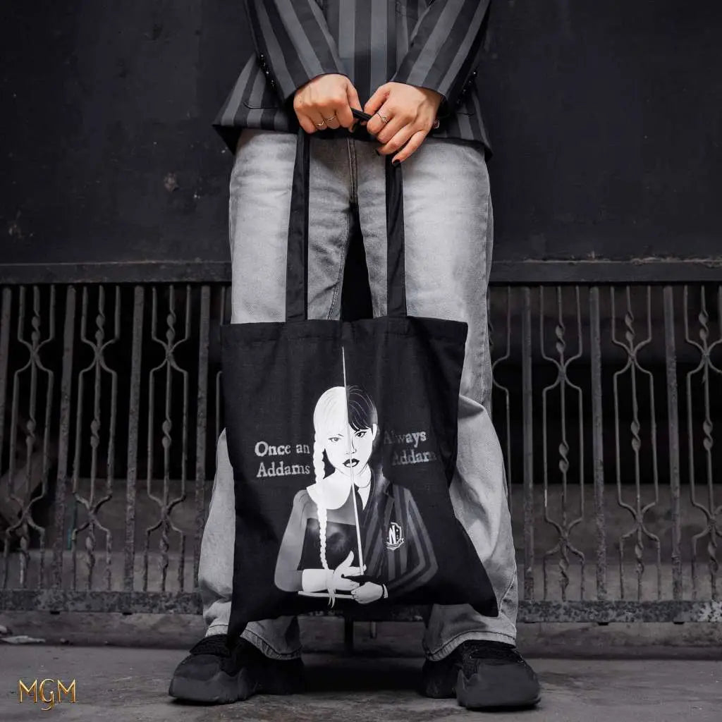 WEDNESDAY BLACK TOTE Bolsa