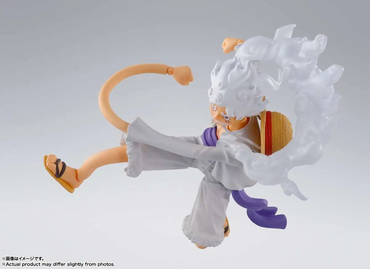 Figura S H figuarts Monkey D Luffy Gear 5 One Piece 15 5cm