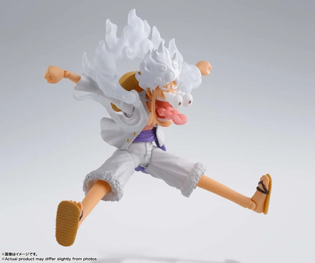 Figura S H figuarts Monkey D Luffy Gear 5 One Piece 15 5cm
