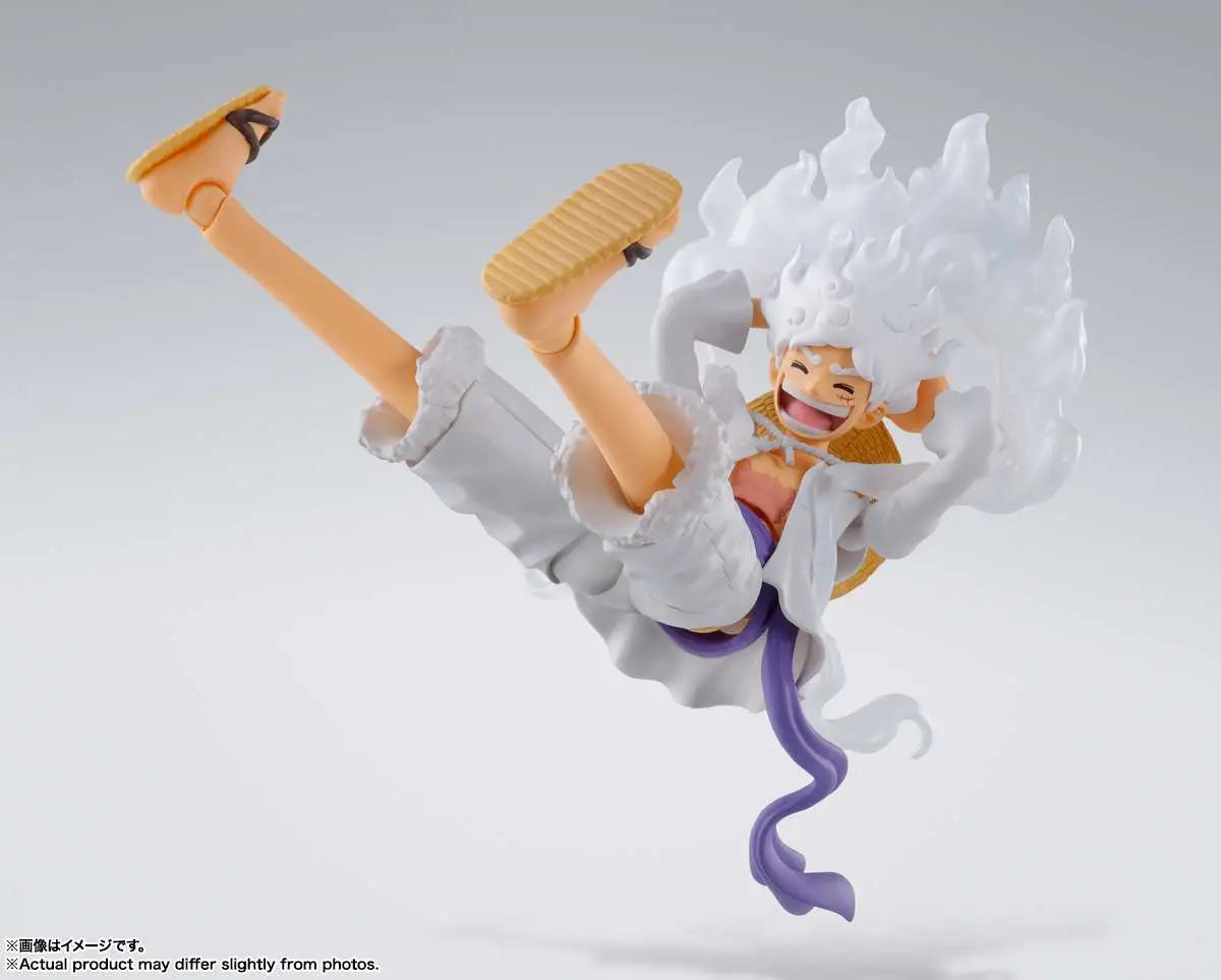 Figura S H figuarts Monkey D Luffy Gear 5 One Piece 15 5cm