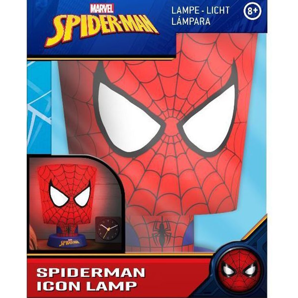 Lampara paladone icon marvel spiderman 28 cm Frikytopia