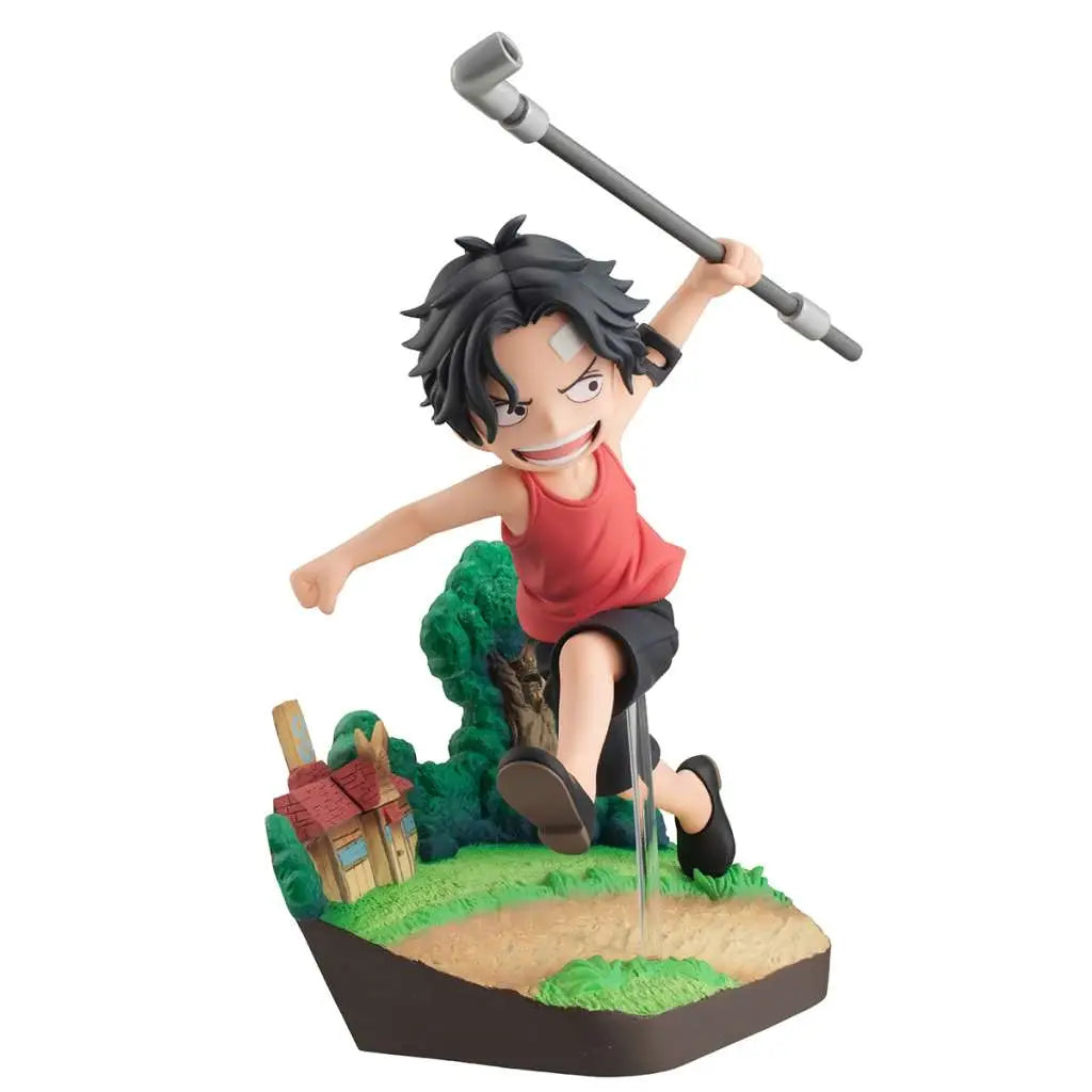 Figura megahouse gem series one piece portgas d ace run run run