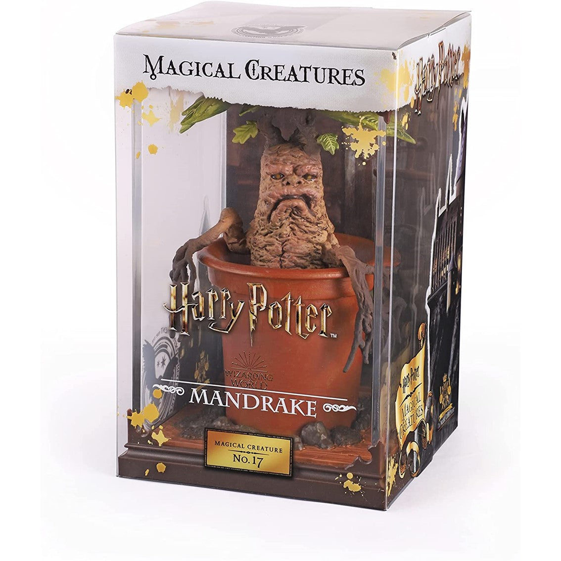 Harry Potter Estatua Magical Creatures Mandrake 13 cm