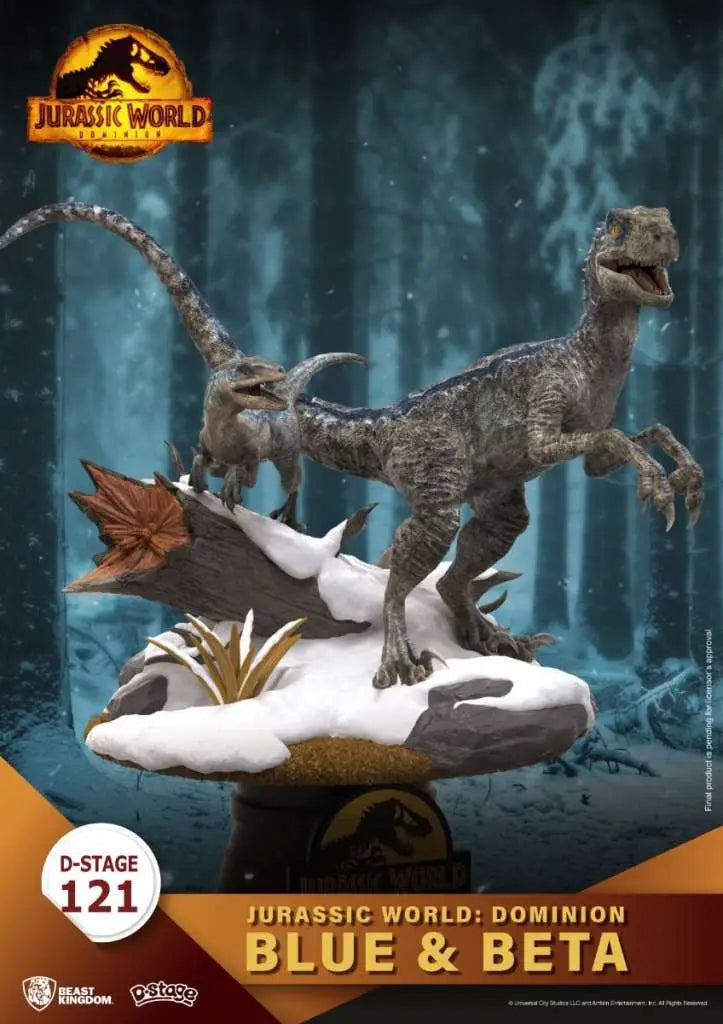 D-STAGE JURASSIC WORLD DOMINION BLUE+BETA Frikytopia
