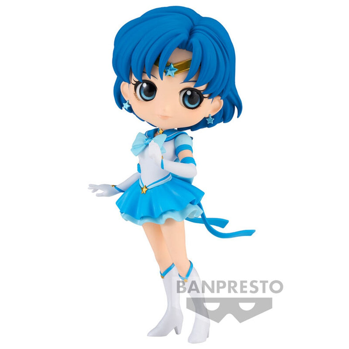 Figura banpresto q posket sailor moon cosmos sailor mercury ami mizuno