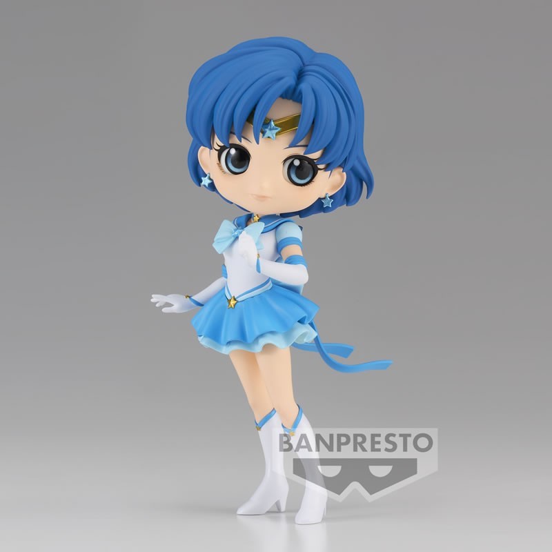 Figura banpresto q posket sailor moon cosmos sailor mercury ami mizuno