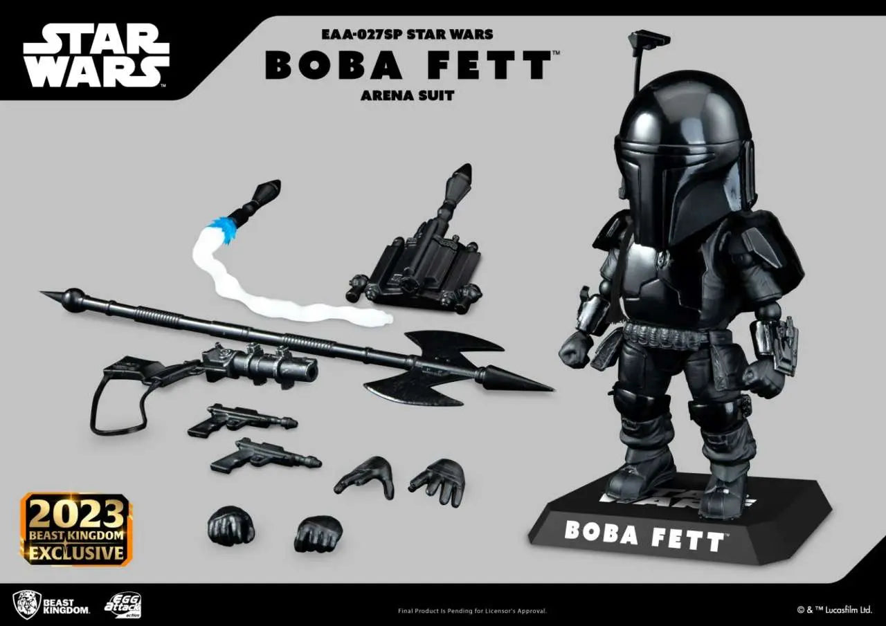 EGG ATTACK ACTION STAR WARS BOBA FETT ARENA SUIT AF Frikytopia