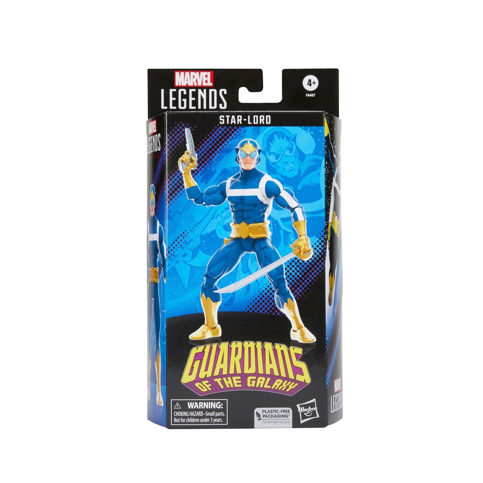 Figura hasbro marvel legends guardianes de la galaxia star lord Frikytopia