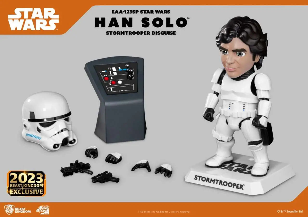 EAA STAR WARS HAN SOLO STORMTROOPER DISGUISE AF Frikytopia