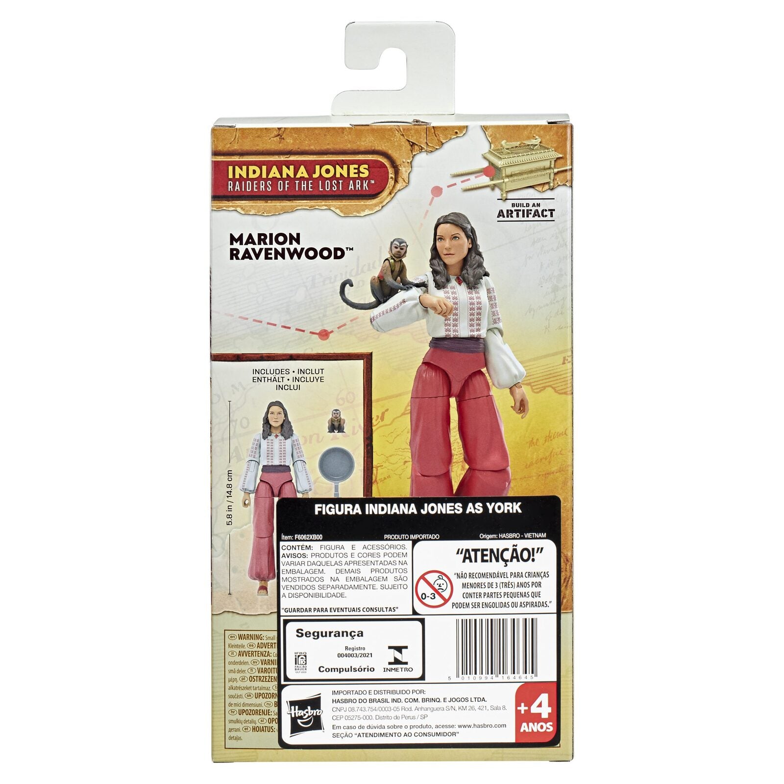 Figura hasbro indiana jones adventure series marion ravenwood
