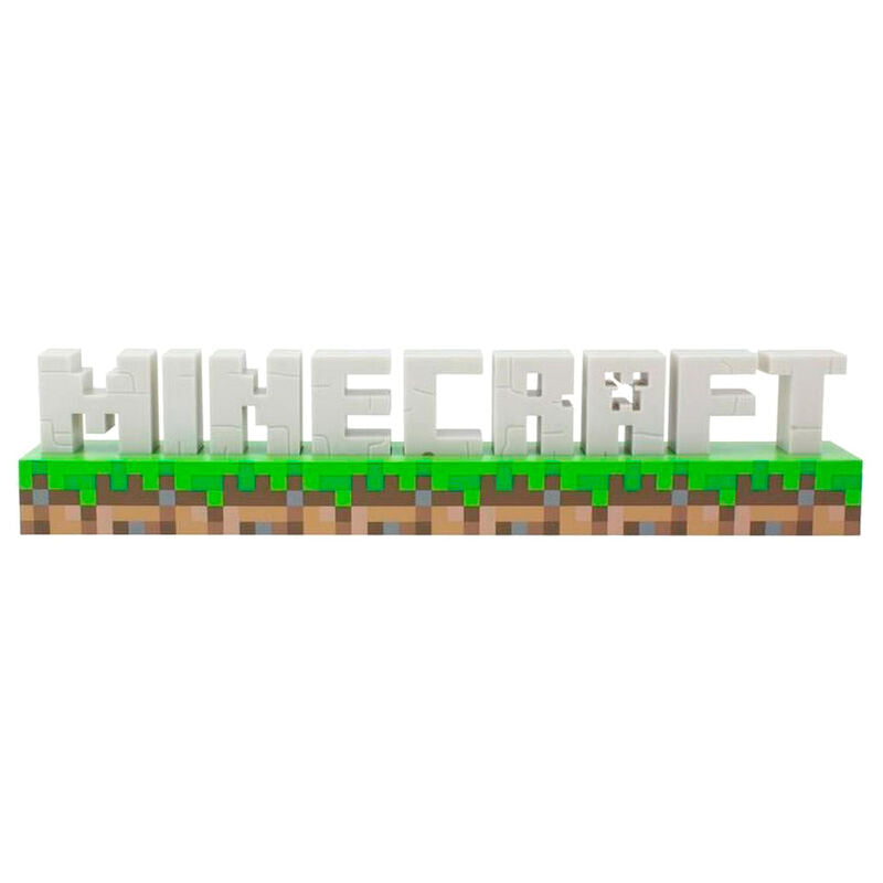 Minecraft Lampara Logo 41 cm