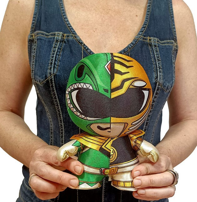 Peluche dznr power rangers verde blanco