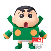 Figura banpresto crayon shinchan cosplay shinchan robot 11cm