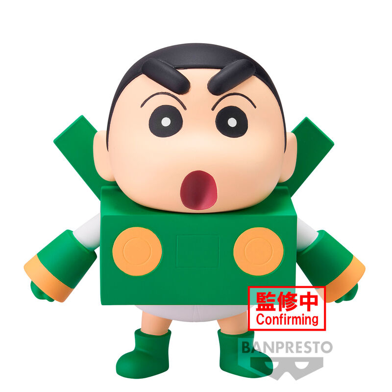 Figura banpresto crayon shinchan cosplay shinchan robot 11cm Frikytopia