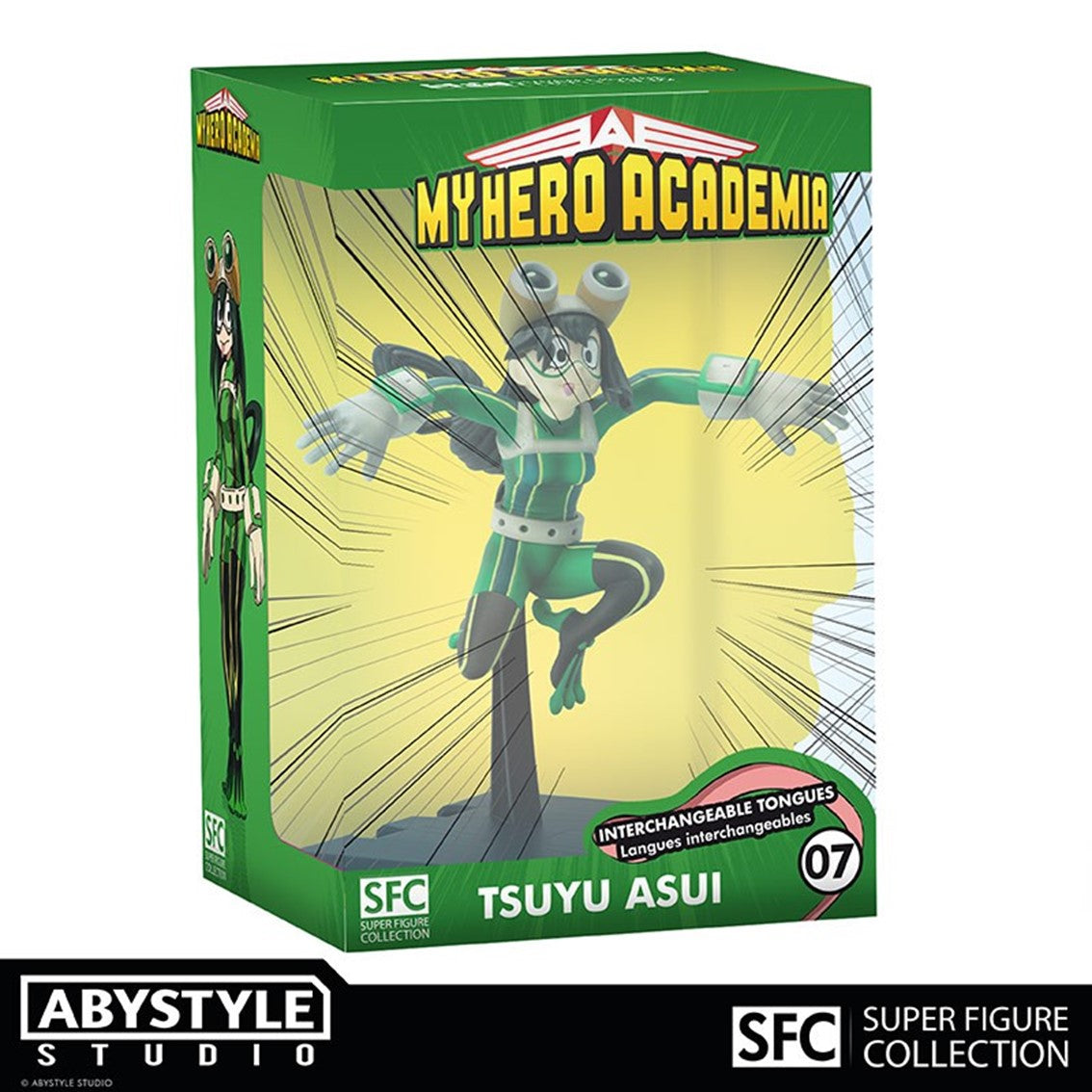 Figura abysse my hero academia tsuyu asui