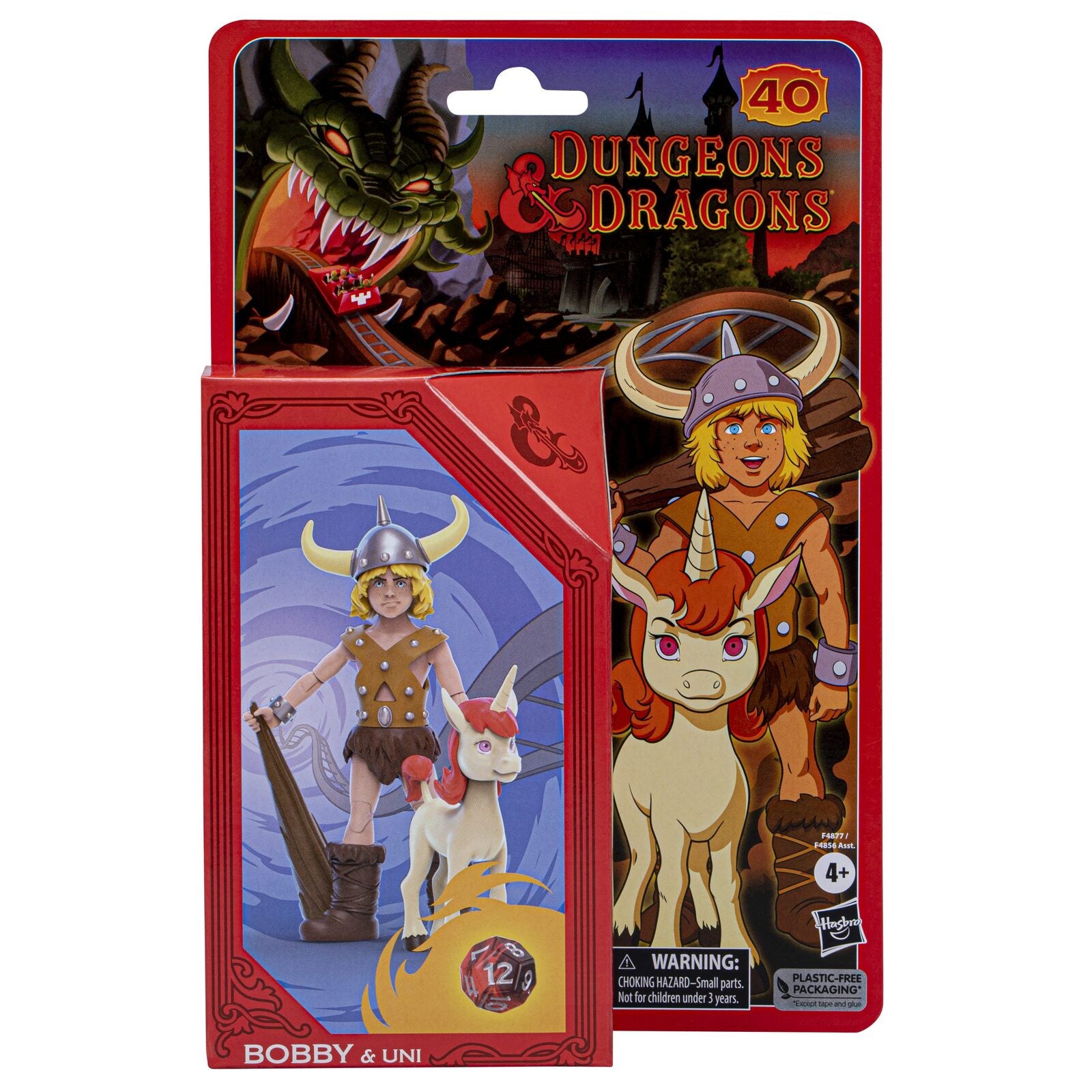 Figura hasbro dungeons dragons bobby y uni