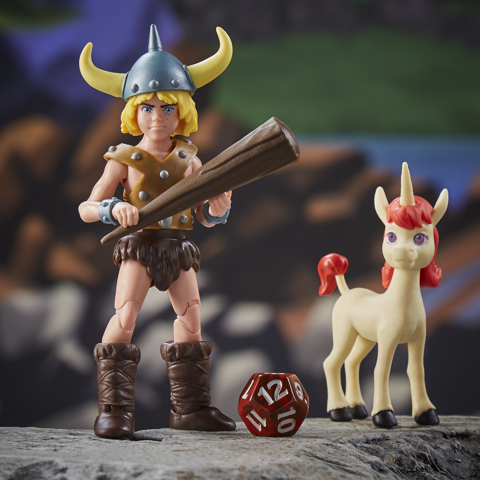 Figura hasbro dungeons dragons bobby y uni