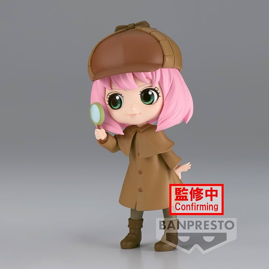 Figura banpresto q posket spy x family anya forger research ver b 13cm